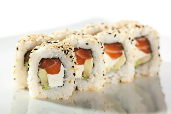 Alaska Sushi Roll — Stock Photo, Image