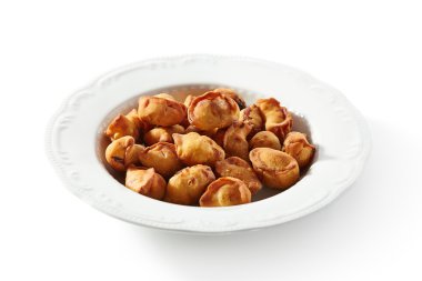 Derin kızarmış domuz eti köfte