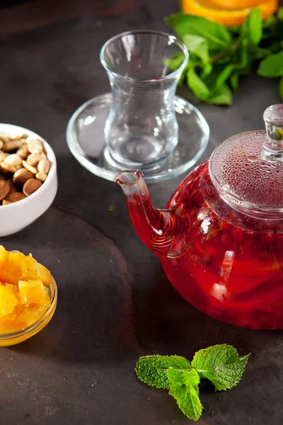 Berry Flavored Tea — Stock Photo, Image