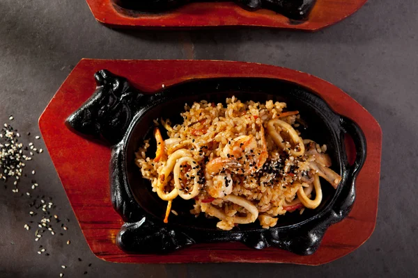 海鮮炒めご飯 — ストック写真