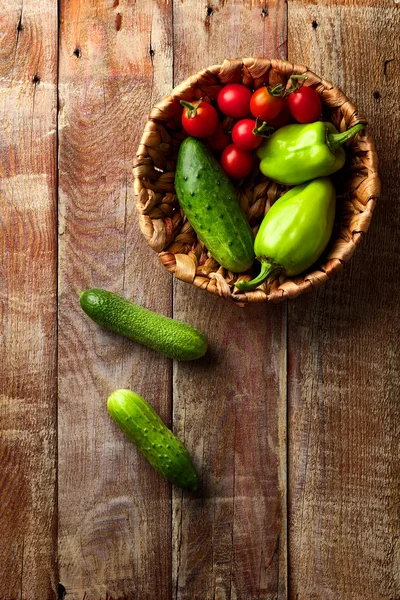 Gesundes Bio-Gemüse — Stockfoto