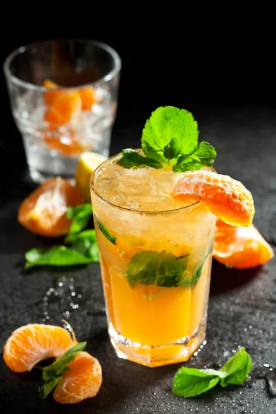 Tangerine Mojito Cocktail — Stock Photo, Image