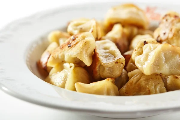 Stekt fläsk dumplings — Stockfoto