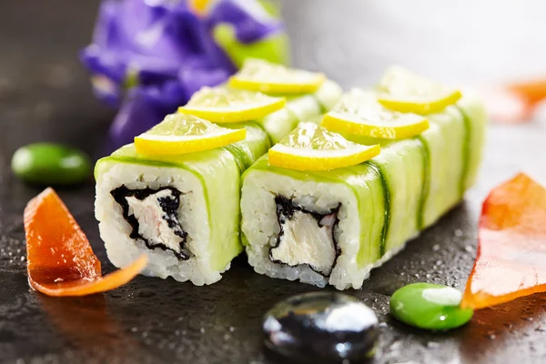 Sushi Maki al cetriolo — Foto Stock