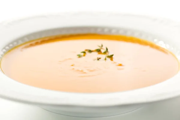 Bol de soupe à la citrouille — Photo