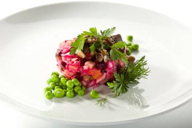 Pancar ve patates salatası