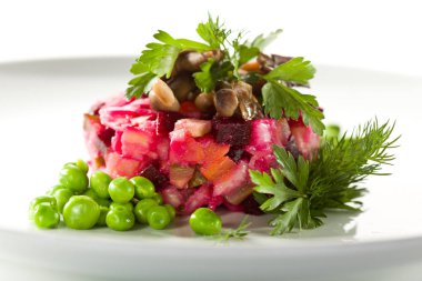 Pancar ve patates salatası