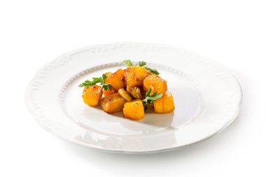 Kavrulmuş kabak çanağı