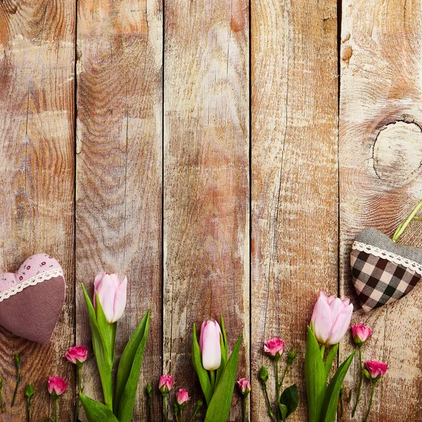 Kreativa alla hjärtans dag bakgrund — Stockfoto