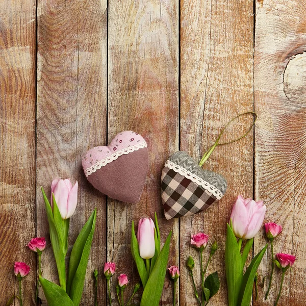 Kreative Valentinsdag Bakgrunn – stockfoto