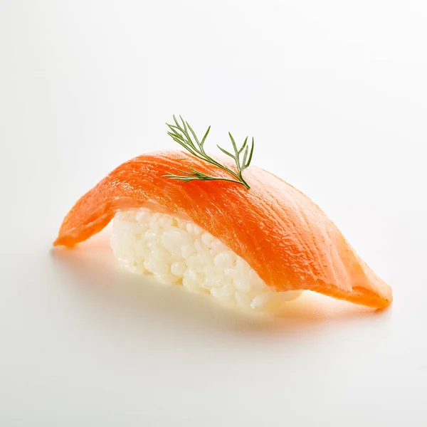 Smoked Salmon Nigiri Sushi — Stock Photo, Image