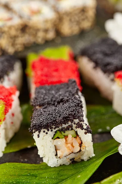 Japansk sushi set — Stockfoto