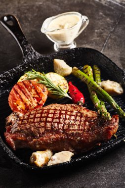 Izgara şerit biftek