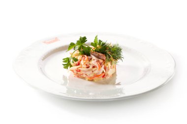 Et ve sebze salatası