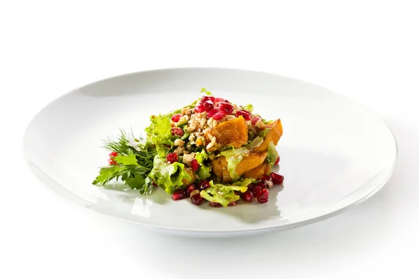Frischer Salat mit Kürbis — Stockfoto