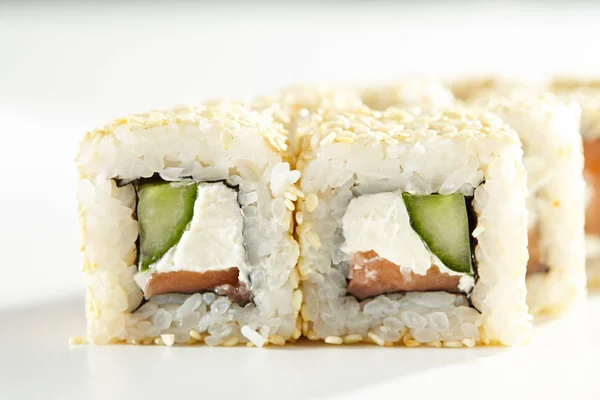 Japanisches Sushi-Essen — Stockfoto