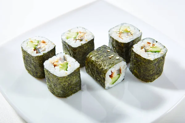 Maki sushi roll — Stockfoto