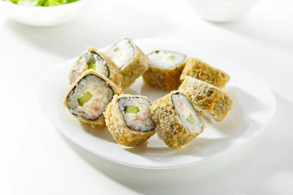Tempura sushi rolka — Stock fotografie