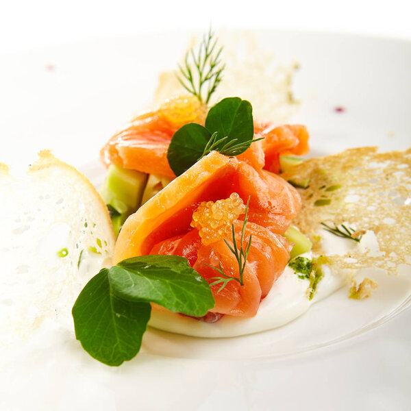 Specialties of the luxury restaurant