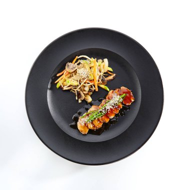 Şık restoran lezzetli yemekler