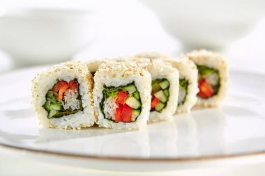 Restoranda nefis Asya menü