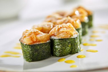 Restoranda nefis Asya menü