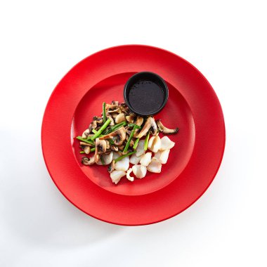 Restoranda nefis Asya menü