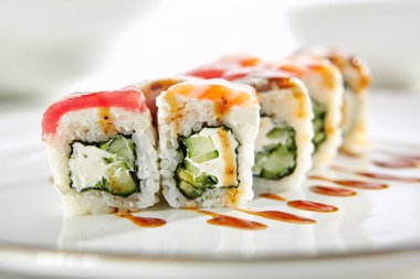 Restoranda nefis Asya menü