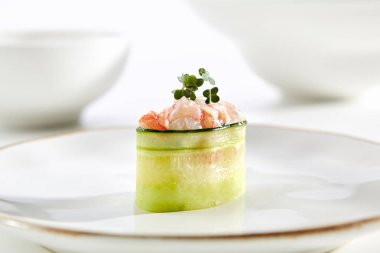 Restoranda nefis Asya menü