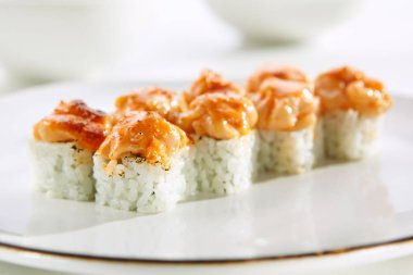 Restoranda nefis Asya menü