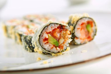 Restoranda nefis Asya menü