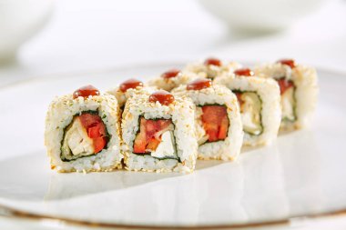 Restoranda nefis Asya menü