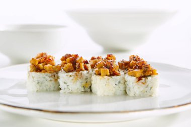 Restoranda nefis Asya menü