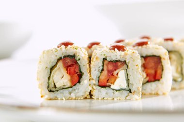 Restoranda nefis Asya menü