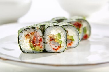 Restoranda nefis Asya menü