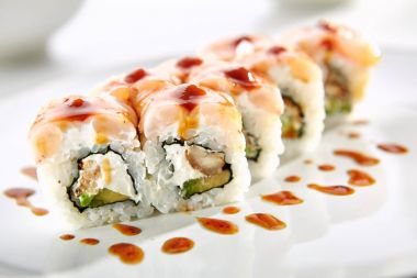 Restoranda nefis Asya menü