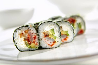 Restoranda nefis Asya menü