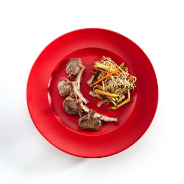 Restoranda nefis Asya menü