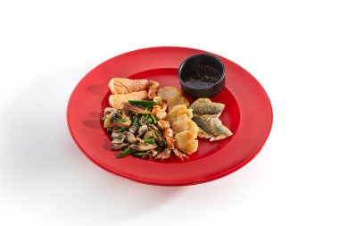 Restoranda nefis Asya menü