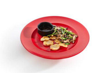 Restoranda nefis Asya menü