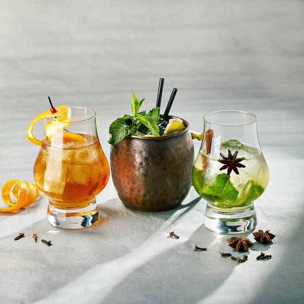 Frische leckerer Cocktail — Stockfoto