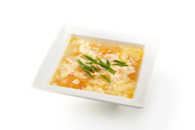 Beyaz üzerine Restoran Menü