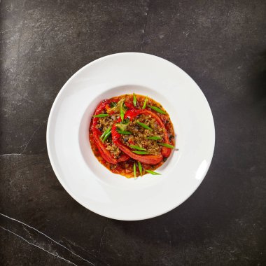 Lüks Restoran, Gastronomi yemek listesi