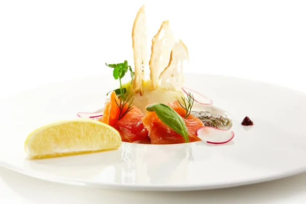 Specialties of the luxury restaurant — Stock Photo, Image