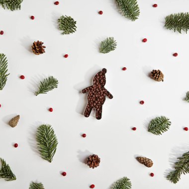 yaratıcı Noel arka plan 