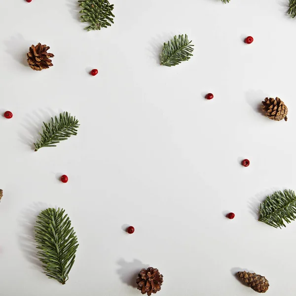 創造的なクリスマス背景 — ストック写真