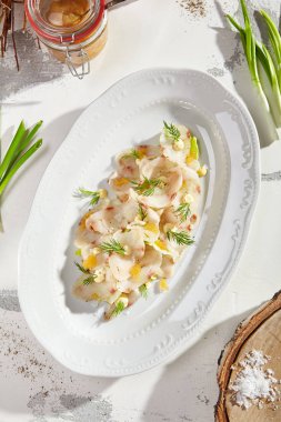 Lüks Restoran, Gastronomi yemek listesi