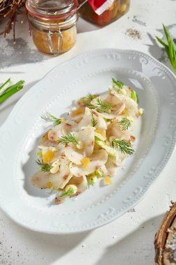 Lüks Restoran, Gastronomi yemek listesi