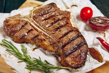 Barbekü sığır eti biftek