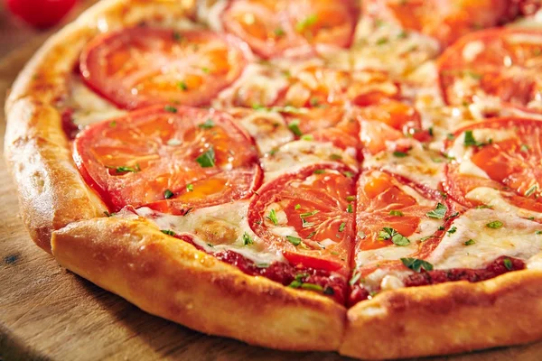 Delicious Fresh Pizza — Stock Photo, Image